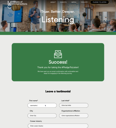 Millions Of Conversations Millions Of Conversations